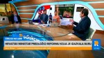 Kurir TV, 27.04.2022, Savo Štrbac i Nebojša Damjanović o novim namerama Hrvatske da zabrani ćirilicu i onemogući školovanje srpske dece na maternjem jeziku [Video]