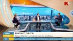 Uranak: Vojni savez protiv Srbije? Milica Đurđević Stamenkovski i Savo Štrbac, 21.3.2025. Foto: K1 Televizija, screenshot